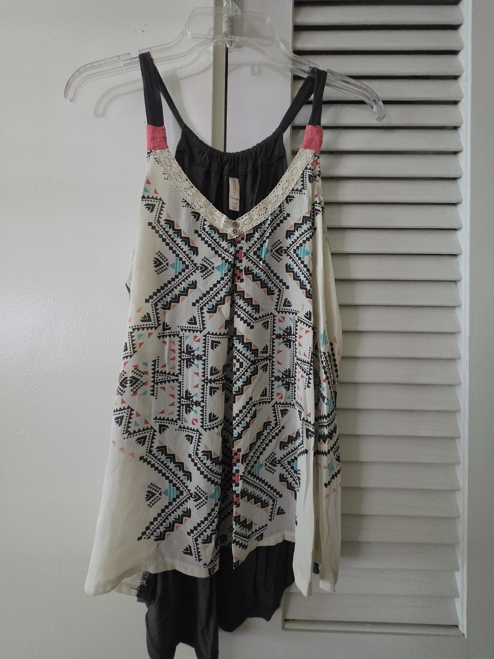 Boho Geometric Print Tank